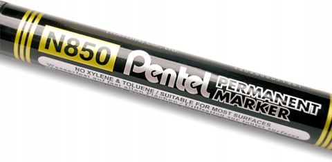 Marker permanentny N850 czarny okrągła końcówka PENTEL Marker permanentny N850 czarny okrągła końcówka PENTEL