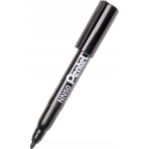Marker permanentny NN50 czarny okrągła końcówka PENTEL Marker permanentny NN50 czarny okrągła końcówka PENTEL