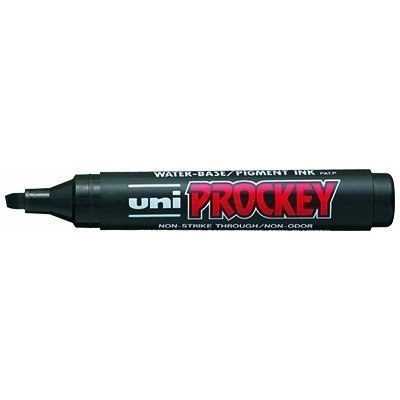 Marker permanentny UNI PM-126 czarny ścięty PROCKEY Marker permanentny UNI PM-126 czarny ścięty PROCKEY
