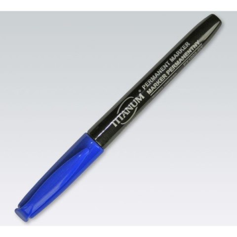 Marker permanentny okrągły PY1002-GY niebieski 71091 Marker permanentny okrągły PY1002-GY niebieski 71091