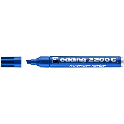 Marker pernam.2200/003 ścięty niebieski EDDING Marker pernam.2200/003 ścięty niebieski EDDING