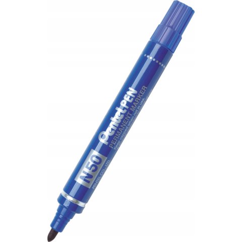 Marker wodoodporny N50-C niebieski PENTEL Marker wodoodporny N50-C niebieski PENTEL