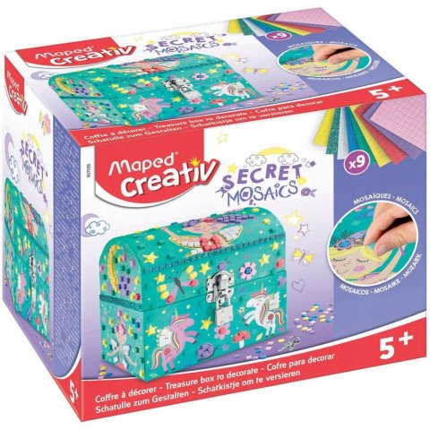 Creativ Mozaiki - sekretny kuferek na biżuterię 907056 Creativ Mozaiki - sekretny kuferek na biżuterię 907056