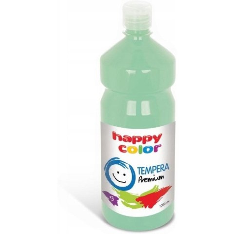 Farba TEMPERA Premium 1000ml miętowa pastelowa HAPPY COLOR 3310 1000-505 Farba TEMPERA Premium 1000ml miętowa pastelowa HAPPY COLOR 3310 1000-505