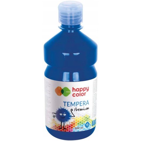 Farba TEMPERA Premium 500ml granatowa HAPPY COLOR HA 3310 0500-33 Farba TEMPERA Premium 500ml granatowa HAPPY COLOR HA 3310 0500-33