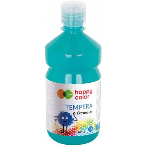 Farba TEMPERA Premium 500ml turkusowa HAPPY COLOR HA 3310 0500-39 Farba TEMPERA Premium 500ml turkusowa HAPPY COLOR HA 3310 0500-39