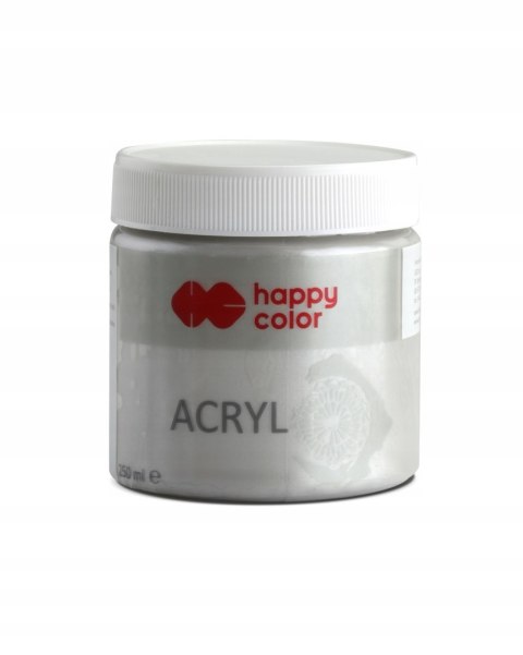 Farba TEMPERA srebrna 250ml HAPPY COLOR HA 7370 0250-81 Farba TEMPERA srebrna 250ml HAPPY COLOR HA 7370 0250-81