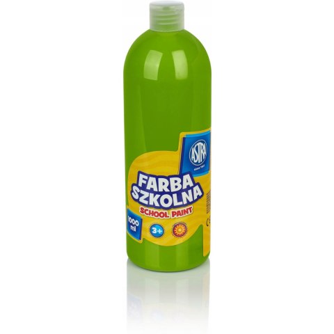 Farba szkolna Astra 1000 ml - limonkowa 301217045 ASTRA Farba szkolna Astra 1000 ml - limonkowa 301217045 ASTRA