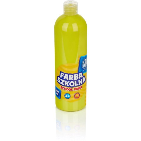 Farba szkolna Astra 500 ml - cytrynowa 301109002 ASTRA Farba szkolna Astra 500 ml - cytrynowa 301109002 ASTRA
