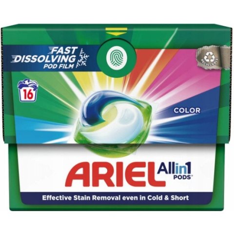 Kapsułki do prania ARIEL ALL IN 1 PODS color (16szt) Kapsułki do prania ARIEL ALL IN 1 PODS color (16szt)