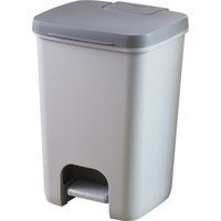 Kosz na śmieci 20l CURVER ESSENTIALS srebrny/grafit 00759-686-00 Kosz na śmieci 20l CURVER ESSENTIALS srebrny/grafit 00759-686-00