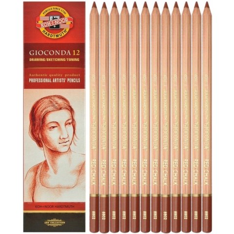 Kredka pastela GIOCONDA ruda (12) 8802 KOH-I-NOOR Kredka pastela GIOCONDA ruda (12) 8802 KOH-I-NOOR