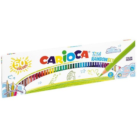 Kredki ołówkowe TITA 50kol. 160-2208 42990 CARIOCA Kredki ołówkowe TITA 50kol. 160-2208 42990 CARIOCA