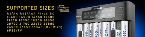 Ładowarka do akumulatorków Li-ion/Ni-MH EVERACTIVE uniwersalna UC-800 Ładowarka do akumulatorków Li-ion/Ni-MH EVERACTIVE uniwersalna UC-800