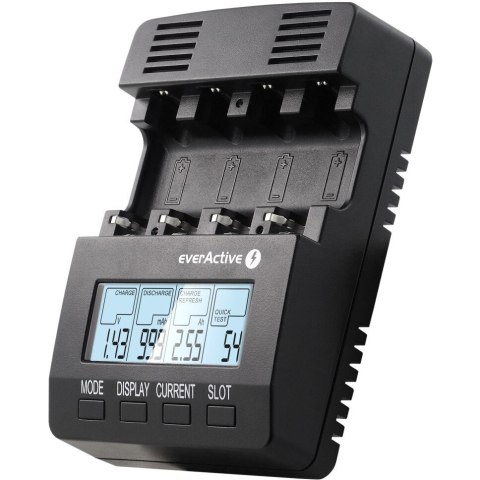 Ładowarka do akumulatorków Ni-MH EVERACTIVE AA/AAA NC-3000 4 kanały Ładowarka do akumulatorków Ni-MH EVERACTIVE AA/AAA NC-3000 4 kanały
