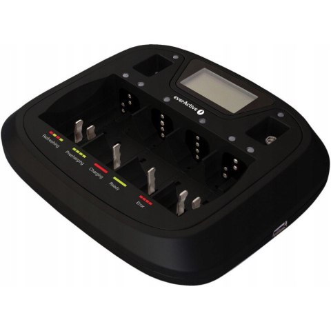 Ładowarka do akumulatorków Ni-MH EVERACTIVE NC-900U uniwersalna Ładowarka do akumulatorków Ni-MH EVERACTIVE NC-900U uniwersalna