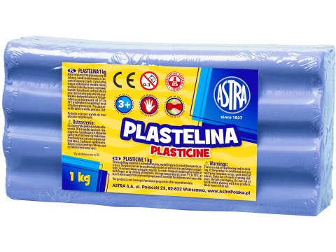Plastelina Astra 1 kg błękitna 303111014 ASTRA Plastelina Astra 1 kg błękitna 303111014 ASTRA