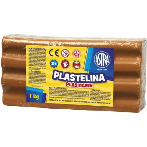 Plastelina Astra 1 kg terakota 303111021 ASTRA Plastelina Astra 1 kg terakota 303111021 ASTRA