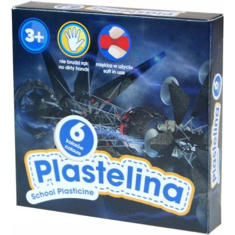 Plastelina szkolna 6 kolorów KOSMOS 303218004 ASTRA Plastelina szkolna 6 kolorów KOSMOS 303218004 ASTRA