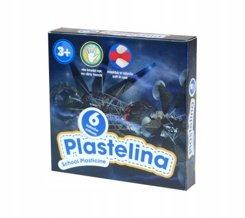 Plastelina szkolna 6 kolorów KOSMOS 303218004 ASTRA Plastelina szkolna 6 kolorów KOSMOS 303218004 ASTRA