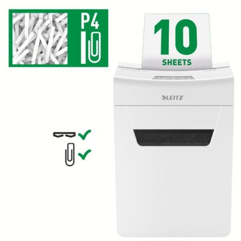 Niszczarka Leitz IQ Protect 10 P4 80920000 Niszczarka Leitz IQ Protect 10 P4 80920000