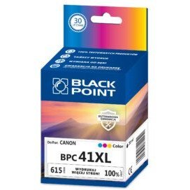 Tusz BLACK POINT (BPC41XL) kolor 615str zamiennik CANON (CL-41/0617B001/0617B003) IP1200/1300 Tusz BLACK POINT (BPC41XL) kolor 615str zamiennik CANON (CL-41/0617B001/0617B003) IP1200/1300