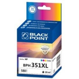 Tusz BLACK POINT (BPH351XL) kolor 580str zamiennik HP (351XL/CB338EE) C280/5280/4260/6410/5780