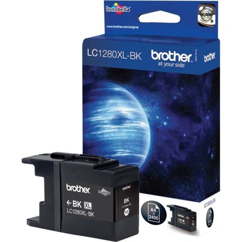 Tusz BROTHER (LC1280XL-BK) czarny 2400str MFC J6910/MFC J6710DW Tusz BROTHER (LC1280XL-BK) czarny 2400str MFC J6910/MFC J6710DW