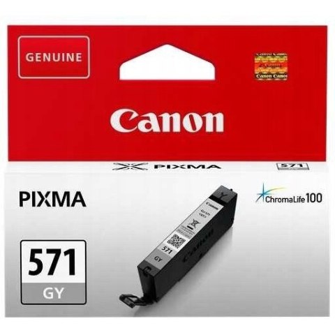 Tusz CANON (CLI-571GY/0389C001) szary 7ml/306str Tusz CANON (CLI-571GY/0389C001) szary 7ml/306str