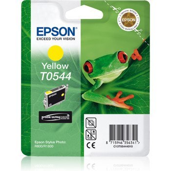 Tusz EPSON (T0544/C13T05444010) żółty 400str Stylus Photo 800/1800 Tusz EPSON (T0544/C13T05444010) żółty 400str Stylus Photo 800/1800