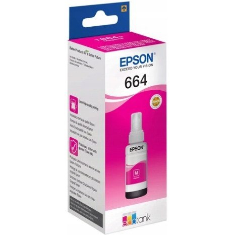 Tusz EPSON (T6643/C13T66434A) purpurowy 6500str/70ml Tusz EPSON (T6643/C13T66434A) purpurowy 6500str/70ml