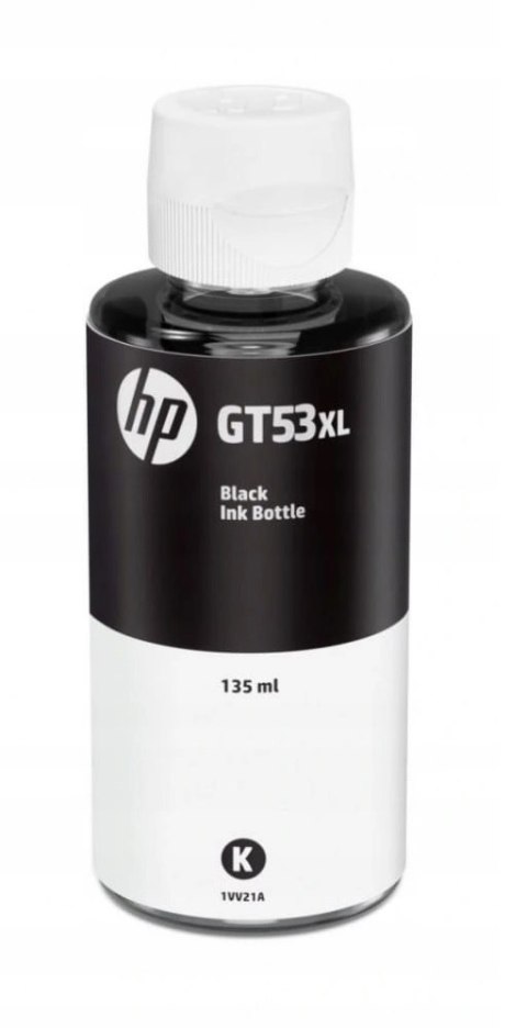 Tusz HP GT53XL (1VV21AE) czarny 135ml Tusz HP GT53XL (1VV21AE) czarny 135ml