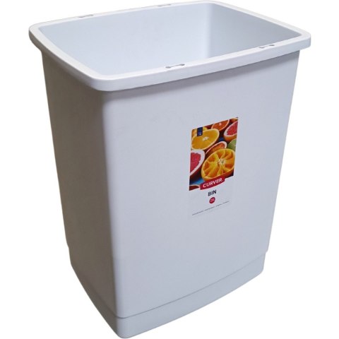 Kosz na śmieci 25L *BEZ POKRYWKI* CURVER CLICK-IT biały 04044 Kosz na śmieci 25L *BEZ POKRYWKI* CURVER CLICK-IT biały 04044