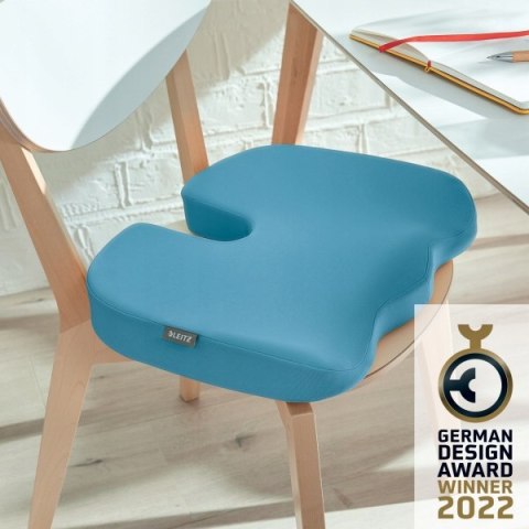 Ortopedyczna poduszka na krzesło Leitz Ergo Cosy niebieska 52840061 Ortopedyczna poduszka na krzesło Leitz Ergo Cosy niebieska 52840061
