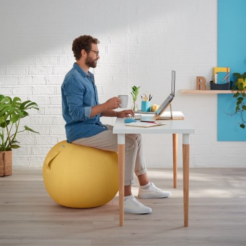 Piłka do siedzenia LEITZ Ergo Cosy żółta 52790019 Piłka do siedzenia LEITZ Ergo Cosy żółta 52790019