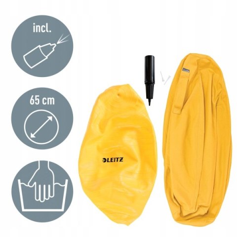 Piłka do siedzenia LEITZ Ergo Cosy żółta 52790019 Piłka do siedzenia LEITZ Ergo Cosy żółta 52790019