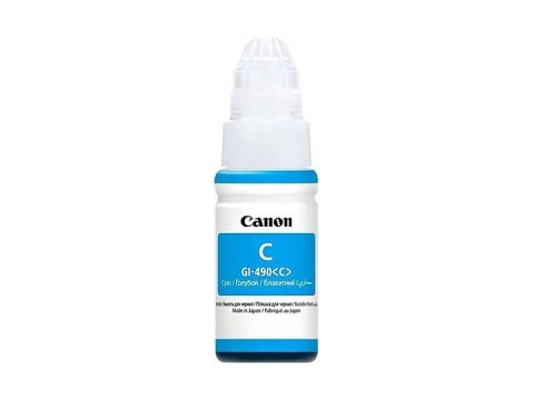 Tusz CANON (GI-490/0664C001) niebieski 70ml Tusz CANON (GI-490/0664C001) niebieski 70ml