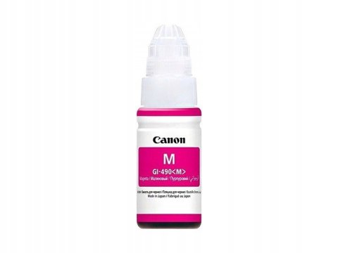 Tusz CANON (GI-490/0665C001) purpurowy 70ml Tusz CANON (GI-490/0665C001) purpurowy 70ml