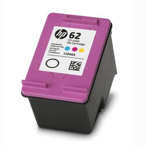Tusz HP 62 (C2P06AE) kolor 165str/4,5ml Tusz HP 62 (C2P06AE) kolor 165str/4,5ml