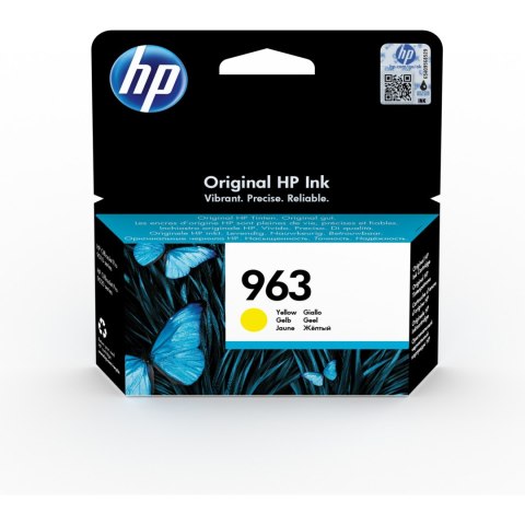 Tusz HP 963 (3JA25AE) żółty 700str Tusz HP 963 (3JA25AE) żółty 700str
