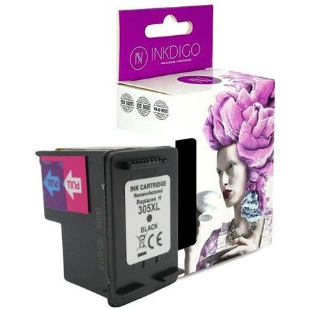Tusz INKDIGO (HP-305XB-2) czarny 21ml zamiennik HP (305XL/3YM62AE) Tusz INKDIGO (HP-305XB-2) czarny 21ml zamiennik HP (305XL/3YM62AE)