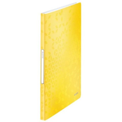 Album ofertowy 40 koszulek PP Leitz WOW, żółty 46320016 Album ofertowy 40 koszulek PP Leitz WOW, żółty 46320016