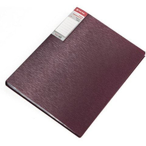 Album prezentacyjny 40 kieszeni bordowy SIMPLE 0410-0056-10 Panta Plast Album prezentacyjny 40 kieszeni bordowy SIMPLE 0410-0056-10 Panta Plast