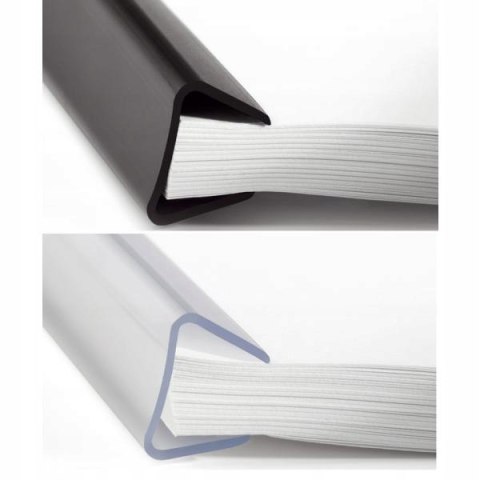 Grzbiety zaciskowe A4 12mm 40-100k(25szt) białe 291202 DURABLE Grzbiety zaciskowe A4 12mm 40-100k(25szt) białe 291202 DURABLE