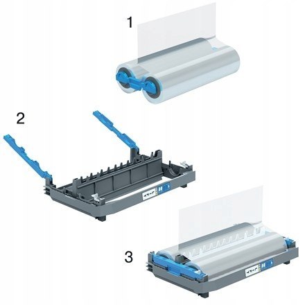 Kaseta z folią błyszczącą do laminatora GBC Foton 30 100mic 4410024 Kaseta z folią błyszczącą do laminatora GBC Foton 30 100mic 4410024