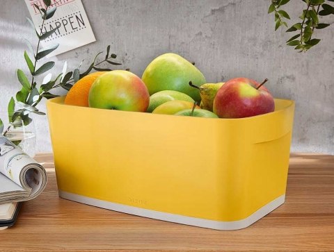 MyBox Cosy mały pojemnik z pokrywką żółty 52630019 LEITZ MyBox Cosy mały pojemnik z pokrywką żółty 52630019 LEITZ