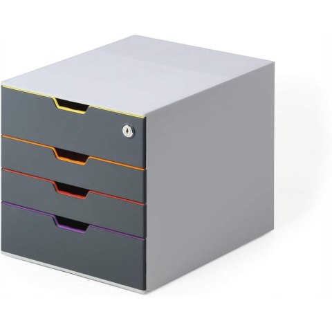 Pojemnik VARICOLOR z 4 szufladkami 760627 DURABLE Pojemnik VARICOLOR z 4 szufladkami 760627 DURABLE