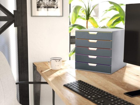 Pojemnik VARICOLOR z 5 szufladkami 760527 DURABLE Pojemnik VARICOLOR z 5 szufladkami 760527 DURABLE