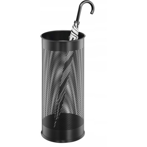 Stojak na parasole metalowy okrągły 28,5L czarny 335001 DURABLE Stojak na parasole metalowy okrągły 28,5L czarny 335001 DURABLE