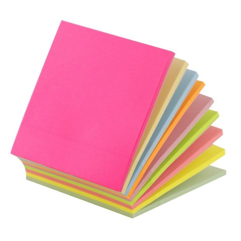 Bloczek samoprzylepny 75x75mm 9x25kartek MAGIC NEON 110516 D.RECT Bloczek samoprzylepny 75x75mm 9x25kartek MAGIC NEON 110516 D.RECT